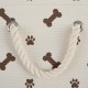 Bone Dry Pet Storage Collection Paw and Bone Print, Medium, Rectangular, 16 x 10 x 12-inch, Grey Bone Dry Pet Storage Collection Paw and Bone Print, Medium, Rectangular, 16 x 10 x 12-inch, Grey
