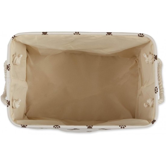 Bone Dry Pet Storage Collection Paw and Bone Print, Medium, Rectangular, 16 x 10 x 12-inch, Grey Bone Dry Pet Storage Collection Paw and Bone Print, Medium, Rectangular, 16 x 10 x 12-inch, Grey