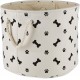 Bone Dry Pet Storage Collection Paw and Bone Print, Medium, Rectangular, 16 x 10 x 12-inch, Grey Bone Dry Pet Storage Collection Paw and Bone Print, Medium, Rectangular, 16 x 10 x 12-inch, Grey