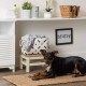 Bone Dry Pet Storage Collection Paw and Bone Print, Medium, Rectangular, 16 x 10 x 12-inch, Grey Bone Dry Pet Storage Collection Paw and Bone Print, Medium, Rectangular, 16 x 10 x 12-inch, Grey