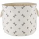 Bone Dry Pet Storage Collection Paw and Bone Print, Medium, Rectangular, 16 x 10 x 12-inch, Grey Bone Dry Pet Storage Collection Paw and Bone Print, Medium, Rectangular, 16 x 10 x 12-inch, Grey