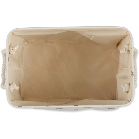 Bone Dry Pet Storage Collection Paw and Bone Print, Medium, Rectangular, 16 x 10 x 12-inch, Grey Bone Dry Pet Storage Collection Paw and Bone Print, Medium, Rectangular, 16 x 10 x 12-inch, Grey