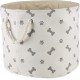 Bone Dry Pet Storage Collection Paw and Bone Print, Medium, Rectangular, 16 x 10 x 12-inch, Grey Bone Dry Pet Storage Collection Paw and Bone Print, Medium, Rectangular, 16 x 10 x 12-inch, Grey