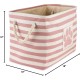Bone Dry Pet Storage Collection Small Rectangular Stripe Paw Badge Waste Bin - Aquamarine Bone Dry Pet Storage Collection Small Rectangular Stripe Paw Badge Waste Bin - Aquamarine
