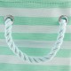 Bone Dry Pet Storage Collection Small Rectangular Stripe Paw Badge Waste Bin - Aquamarine Bone Dry Pet Storage Collection Small Rectangular Stripe Paw Badge Waste Bin - Aquamarine