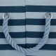Bone Dry Pet Storage Collection Small Rectangular Stripe Paw Badge Waste Bin - Aquamarine Bone Dry Pet Storage Collection Small Rectangular Stripe Paw Badge Waste Bin - Aquamarine