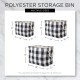 Bone Dry Pet Storage Collection Small Rectangular Stripe Paw Badge Waste Bin - Aquamarine Bone Dry Pet Storage Collection Small Rectangular Stripe Paw Badge Waste Bin - Aquamarine