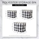 Bone Dry Pet Storage Collection Small Rectangular Stripe Paw Badge Waste Bin - Aquamarine Bone Dry Pet Storage Collection Small Rectangular Stripe Paw Badge Waste Bin - Aquamarine