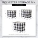 Bone Dry Pet Storage Collection Small Rectangular Stripe Paw Badge Waste Bin - Aquamarine Bone Dry Pet Storage Collection Small Rectangular Stripe Paw Badge Waste Bin - Aquamarine