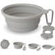 Bonza Extra Large Collapsible Dog Bowl 1500 ml, Sturdy Reinforced Rim, Portable Essential Dog Accessories and Travel Dog Bowls, with Carabiner, Keychain, Dog Travel Accessories, Dog Camping Gear Bonza Extra Large Collapsible Dog Bowl 1500 ml, Sturdy Reinforced Rim, Portable Essential Dog Accessories and Travel Dog Bowls, with Carabiner, Keychain, Dog Travel Accessories, Dog Camping Gear
