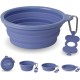 Bonza Extra Large Collapsible Dog Bowl 1500 ml, Sturdy Reinforced Rim, Portable Essential Dog Accessories and Travel Dog Bowls, with Carabiner, Keychain, Dog Travel Accessories, Dog Camping Gear Bonza Extra Large Collapsible Dog Bowl 1500 ml, Sturdy Reinforced Rim, Portable Essential Dog Accessories and Travel Dog Bowls, with Carabiner, Keychain, Dog Travel Accessories, Dog Camping Gear