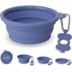 Bonza Large Collapsible Dog Bowl 1000 ml Sturdy Reinforced Rim Includes Carabiner & Water Bottle Holder Keyring Evergreen Bonza Large Collapsible Dog Bowl 1000 ml Sturdy Reinforced Rim Includes Carabiner & Water Bottle Holder Keyring Evergreen