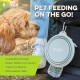 Bonza Large Collapsible Dog Bowl 1000 ml Sturdy Reinforced Rim Includes Carabiner & Water Bottle Holder Keyring Evergreen Bonza Large Collapsible Dog Bowl 1000 ml Sturdy Reinforced Rim Includes Carabiner & Water Bottle Holder Keyring Evergreen