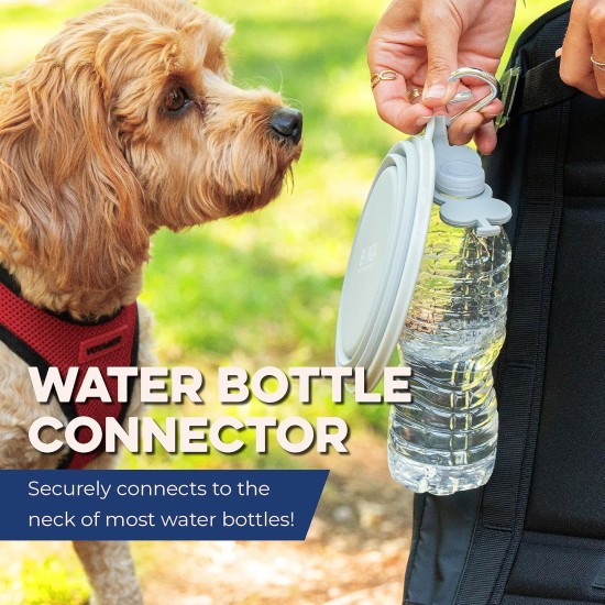 Bonza Large Collapsible Dog Bowl 1000 ml Sturdy Reinforced Rim Includes Carabiner & Water Bottle Holder Keyring Evergreen Bonza Large Collapsible Dog Bowl 1000 ml Sturdy Reinforced Rim Includes Carabiner & Water Bottle Holder Keyring Evergreen