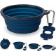 Bonza Large Collapsible Dog Bowl 1000 ml Sturdy Reinforced Rim Includes Carabiner & Water Bottle Holder Keyring Evergreen Bonza Large Collapsible Dog Bowl 1000 ml Sturdy Reinforced Rim Includes Carabiner & Water Bottle Holder Keyring Evergreen