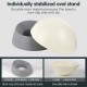 Bulldog Bowl, Non-Slip Dog Cat Bowl, Removable Rubber Dog Bowl, Sterile, Tilted Feeding Bowl, Slanted Bottom (Grey, 3.5 Cups (Medium/Large Dog)) Bulldog Bowl, Non-Slip Dog Cat Bowl, Removable Rubber Dog Bowl, Sterile, Tilted Feeding Bowl, Slanted Bottom (Grey, 3.5 Cups (Medium/Large Dog))