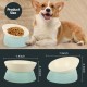 Bulldog Bowl, Non-Slip Dog Cat Bowl, Removable Rubber Dog Bowl, Sterile, Tilted Feeding Bowl, Tilted Base (Green, 3.5 Cups (Medium/Large Dog)) Bulldog Bowl, Non-Slip Dog Cat Bowl, Removable Rubber Dog Bowl, Sterile, Tilted Feeding Bowl, Tilted Base (Green, 3.5 Cups (Medium/Large Dog))