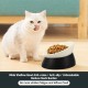 Bulldog Pet Bowl Non-Slip Dog Cat Bowl Removable Rubber Feeding Bowl Sterile Inclined with Slanted Base (Black, 3.5 Cup) Bulldog Pet Bowl Non-Slip Dog Cat Bowl Removable Rubber Feeding Bowl Sterile Inclined with Slanted Base (Black, 3.5 Cup)