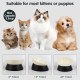 Bulldog Pet Bowl Non-Slip Dog Cat Bowl Removable Rubber Feeding Bowl Sterile Inclined with Slanted Base (Black, 3.5 Cup) Bulldog Pet Bowl Non-Slip Dog Cat Bowl Removable Rubber Feeding Bowl Sterile Inclined with Slanted Base (Black, 3.5 Cup)
