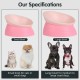 Bulldog Pet Bowl Non-Slip Dog Cat Bowl Removable Rubber Feeding Bowl Sterile Inclined with Sloped Base (Black, 2 Cup) Bulldog Pet Bowl Non-Slip Dog Cat Bowl Removable Rubber Feeding Bowl Sterile Inclined with Sloped Base (Black, 2 Cup)