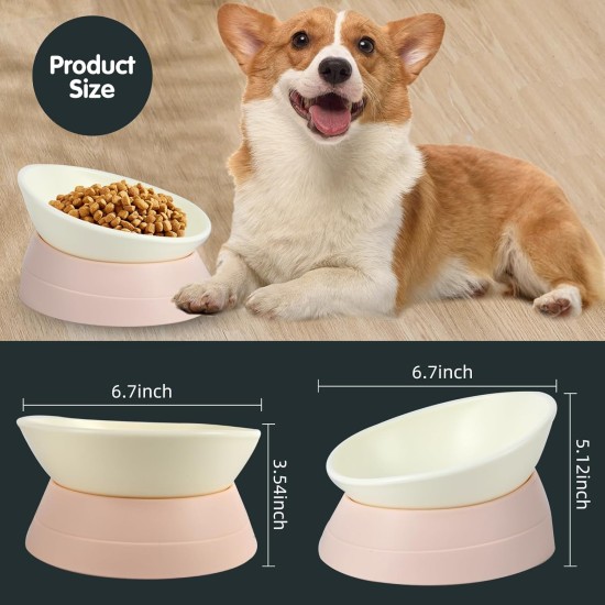 Bulldog Pet Bowl Non-Slip Dog Cat Bowl Removable Rubber Feeding Bowl Sterile Inclined with Sloped Base (Black, 2 Cup) Bulldog Pet Bowl Non-Slip Dog Cat Bowl Removable Rubber Feeding Bowl Sterile Inclined with Sloped Base (Black, 2 Cup)