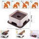 Bulldog Pet Bowl Non-Slip Dog Cat Bowl Removable Rubber Feeding Bowl Sterile Inclined with Sloped Base (Black, 2 Cup) Bulldog Pet Bowl Non-Slip Dog Cat Bowl Removable Rubber Feeding Bowl Sterile Inclined with Sloped Base (Black, 2 Cup)