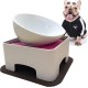 Bulldog Pet Bowl Non-Slip Dog Cat Bowl Removable Rubber Feeding Bowl Sterile Inclined with Sloped Base (Black, 2 Cup) Bulldog Pet Bowl Non-Slip Dog Cat Bowl Removable Rubber Feeding Bowl Sterile Inclined with Sloped Base (Black, 2 Cup)