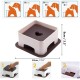 Bulldog Pet Bowl Non-Slip Dog Cat Bowl Removable Rubber Feeding Bowl Sterile Inclined with Sloped Base (Black, 2 Cup) Bulldog Pet Bowl Non-Slip Dog Cat Bowl Removable Rubber Feeding Bowl Sterile Inclined with Sloped Base (Black, 2 Cup)