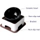 Bulldog Pet Bowl Non-Slip Dog Cat Bowl Removable Rubber Feeding Bowl Sterile Inclined with Sloped Base (Black, 2 Cup) Bulldog Pet Bowl Non-Slip Dog Cat Bowl Removable Rubber Feeding Bowl Sterile Inclined with Sloped Base (Black, 2 Cup)