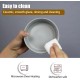 Cat Bowl, Dog Bowl, Ceramic Double Feeding Bowl, Feeding Bowl, Water Bowl with Bamboo Stand and Non-Slip Mat for Cats and Small Dogs (400 ml, 2-Grey) Cat Bowl, Dog Bowl, Ceramic Double Feeding Bowl, Feeding Bowl, Water Bowl with Bamboo Stand and Non-Slip Mat for Cats and Small Dogs (400 ml, 2-Grey)