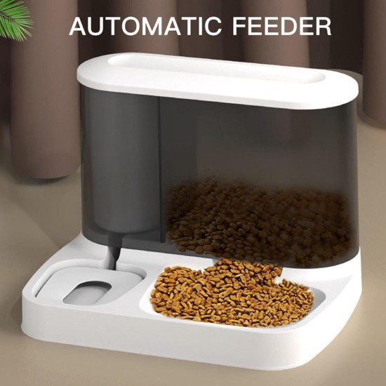 Cat Feeder, Food and Water Dispenser, Automatic Feeder, Intelligent Cat Food, Pet Dry Food, Feeder for Cats/Dogs, Pink Cat Feeder, Food and Water Dispenser, Automatic Feeder, Intelligent Cat Food, Pet Dry Food, Feeder for Cats/Dogs, Pink