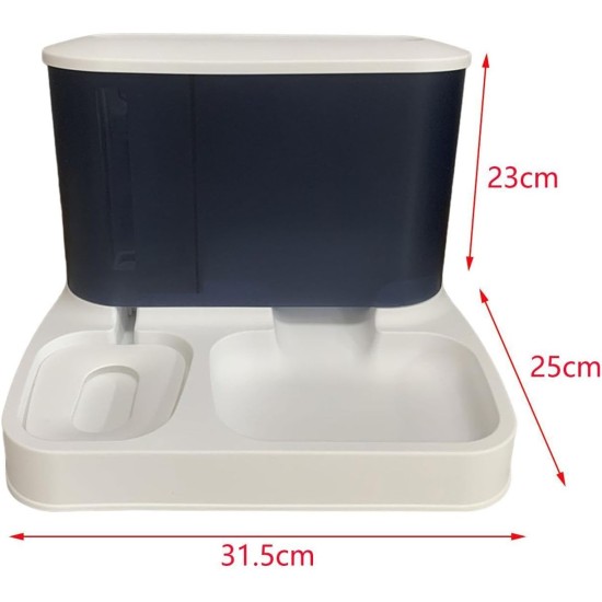 Cat Feeder, Food and Water Dispenser, Automatic Feeder, Intelligent Cat Food, Pet Dry Food, Feeder for Cats/Dogs, Pink Cat Feeder, Food and Water Dispenser, Automatic Feeder, Intelligent Cat Food, Pet Dry Food, Feeder for Cats/Dogs, Pink