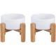 Ceramic Raised Dog Bowl Set Feeding Bowl Dog Cat Water Bowl Cat Bowl for Dogs Cats Stand with High Feeding Station Bowl Set Ceramic Raised Dog Bowl Set Feeding Bowl Dog Cat Water Bowl Cat Bowl for Dogs Cats Stand with High Feeding Station Bowl Set
