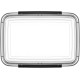 Cetomo 10L x 3 Dog Food Containers, Airtight Food Container, Silicone Seal, Snap Closures, Plastic Food Container with Lid for Dogs, Clear, 10L/3.5kg, Pack of 3