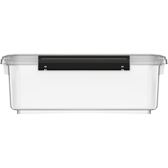 Cetomo 32L x 3 Dog Food Containers, Airtight Food Container with Wheels, Silicone Seal, Snap Closures, Plastic Food Container with Lid for Dogs, Clear, 32L/12kg, Pack of 3 (3 Scoops) Cetomo 32L x 3 Dog Food Containers, Airtight Food Container with Wheels, Silicone Seal, Snap Closures, Plastic Food Container with Lid for Dogs, Clear, 32L/12kg, Pack of 3 (3 Scoops)