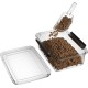 Cetomo Dog Food Container, Airtight Food Container with Wheels, Silicone Seal and Snap Closures, Plastic Food Container with Lid for Dogs, Clear, 10L + 32L, 3.5 kg + 12 kg (1 Scoop) Cetomo Dog Food Container, Airtight Food Container with Wheels, Silicone Seal and Snap Closures, Plastic Food Container with Lid for Dogs, Clear, 10L + 32L, 3.5 kg + 12 kg (1 Scoop)