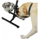 Classic Pet Products Adjustable Double Feeder with Tall Stand and 2 Stainless Steel Bowls 1700ml 1.5kg Classic Pet Products Adjustable Double Feeder with Tall Stand and 2 Stainless Steel Bowls 1700ml 1.5kg