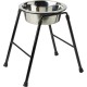 Classic Pet Products Single Feeder High Stand with 1600 ml Stainless Steel Dish, 300 mm Tall Classic Pet Products Single Feeder High Stand with 1600 ml Stainless Steel Dish, 300 mm Tall