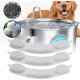 Create idea 3 Sets Haustier-Wasserbrunnenfilter und Schwamm-Ersatz, kompatibel mit Samrtoo 7 l/1,8 g Edelstahl Create idea 3 Sets Haustier-Wasserbrunnenfilter und Schwamm-Ersatz, kompatibel mit Samrtoo 7 l/1,8 g Edelstahl