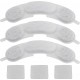 Create idea 3 Sets Haustier-Wasserbrunnenfilter und Schwamm-Ersatz, kompatibel mit Samrtoo 7 l/1,8 g Edelstahl Create idea 3 Sets Haustier-Wasserbrunnenfilter und Schwamm-Ersatz, kompatibel mit Samrtoo 7 l/1,8 g Edelstahl