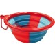 Croci Silicone Dog Bowl for Travel, Hygienic Durable Food and Water Container with Carabiner, 350ml Croci Silicone Dog Bowl for Travel, Hygienic Durable Food and Water Container with Carabiner, 350ml