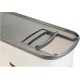 Curver 241095 Food Container 12 kg I 35L, White/Grey/Love Pets Dogs, 49.3 x 27.8 x 42.5 cm Curver 241095 Food Container 12 kg I 35L, White/Grey/Love Pets Dogs, 49.3 x 27.8 x 42.5 cm