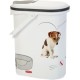 Curver 241095 Food Container 12 kg I 35L, White/Grey/Love Pets Dogs, 49.3 x 27.8 x 42.5 cm Curver 241095 Food Container 12 kg I 35L, White/Grey/Love Pets Dogs, 49.3 x 27.8 x 42.5 cm