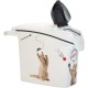 Curver Love Pets Pet Food Container, Feed Box, Food Bin (for Dogs 6 kg), White Curver Love Pets Pet Food Container, Feed Box, Food Bin (for Dogs 6 kg), White