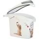 Curver Love Pets Pet Food Container, Feed Box, Food Bin (for Dogs 6 kg), White Curver Love Pets Pet Food Container, Feed Box, Food Bin (for Dogs 6 kg), White
