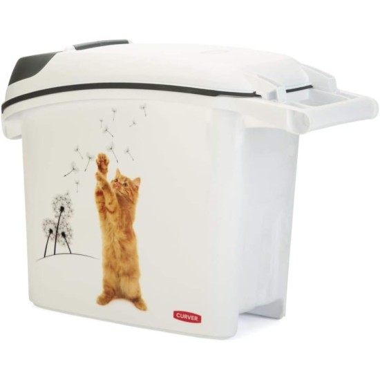 Curver Love Pets Pet Food Container, Feed Box, Food Bin (for Dogs 6 kg), White Curver Love Pets Pet Food Container, Feed Box, Food Bin (for Dogs 6 kg), White