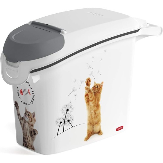 Curver Love Pets Pet Food Container, Feed Box, Food Bin (for Dogs 6 kg), White Curver Love Pets Pet Food Container, Feed Box, Food Bin (for Dogs 6 kg), White