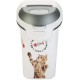Curver Love Pets Pet Food Container, Feed Box, Food Bin (for Dogs 6 kg), White Curver Love Pets Pet Food Container, Feed Box, Food Bin (for Dogs 6 kg), White