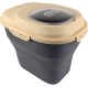Dehner Wild Nature Barrel Feeding Bin Approx. 33 x 37.5 x 45 cm, 25 L, Plastic, Beige/Anthracite Dehner Wild Nature Barrel Feeding Bin Approx. 33 x 37.5 x 45 cm, 25 L, Plastic, Beige/Anthracite