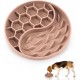 Demarsen Anti-Sling Dog Bowl, Brown Silicone Slow Feeder Dog Bowl, Interactive, Environmentally Friendly Dog Bowl for Small and Medium Dogs, Suitable for Cats and Rabbits Demarsen Anti-Sling Dog Bowl, Brown Silicone Slow Feeder Dog Bowl, Interactive, Environmentally Friendly Dog Bowl for Small and Medium Dogs, Suitable for Cats and Rabbits